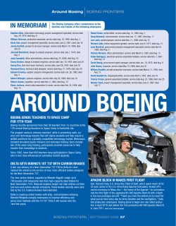 Around Boeing BOEING FRONTIERS APACHE BLOCk III MAkES
