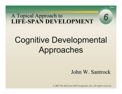 LIFE-SPAN DEVELOPMENT