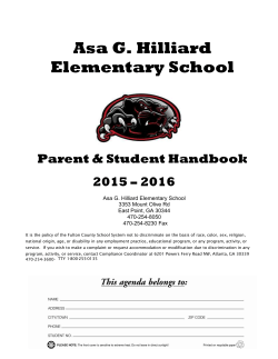 Asa G. Hilliard Elementary School