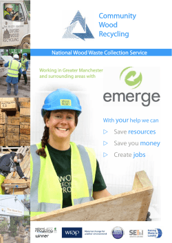 Community Wood Recycling