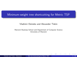 Minimum-weight tree shortcutting for Metric TSP