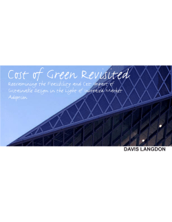 Cost of Green Revisited