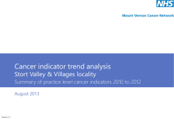 Stort Valley and Villages
