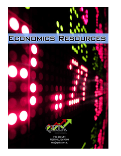 queensland economics teachers` association inc