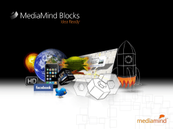 MediaMind Blocks Presentation