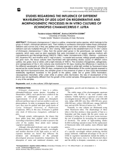 Read full article - Studia Universitatis Vasile Goldis, Seria Stiintele