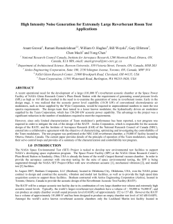 High Intensity Noise Generation for Extremely Large Reverberant