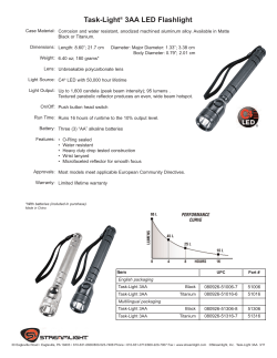 Task Light 3AA LED - Kriz