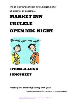 market inn ukulele open mic night