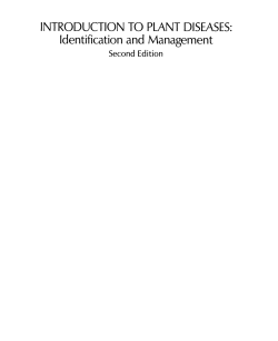 introduction to plant diseases