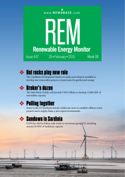 Hot rocks play new role Broker`s dozen Pulling together Sundown in