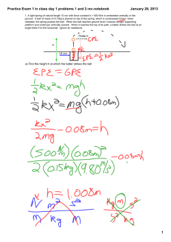Practice Exam 1 in class day 1 problems 1 and 2 rev