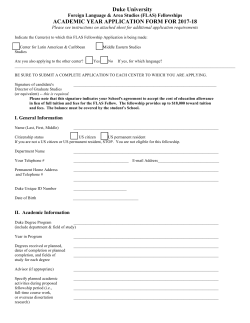 application - Center for Latin American and Caribbean Studies