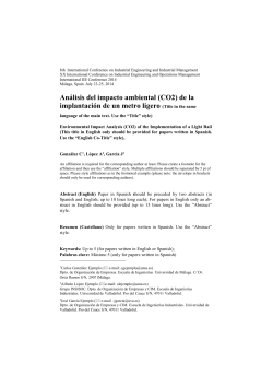 8th International Conference on Industrial Engineering and