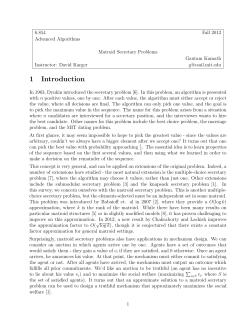 1 Introduction - Gautam Kamath