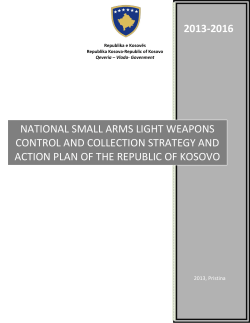 2013-2016 national small arms light weapons control and collection