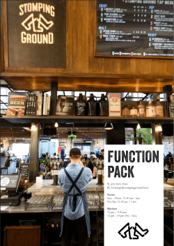 function pack - Stomping Ground