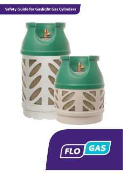 Safety Guide for Gaslight Gas Cylinders