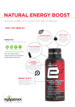 natural energy boost