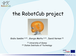 The RobotCub project - Cordis