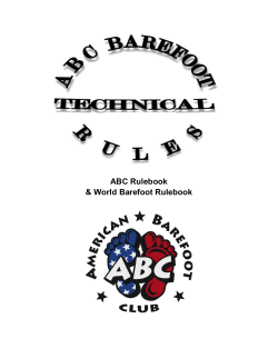 Current ABC Rulebook