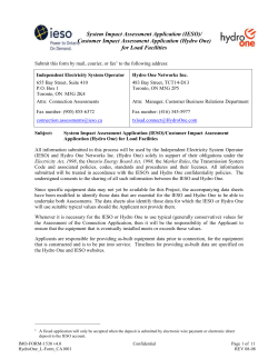 Customer Impact Assessment