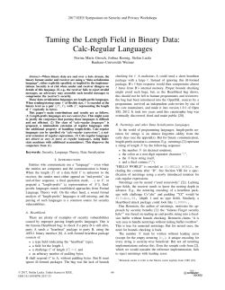 Taming the Length Field in Binary Data: Calc