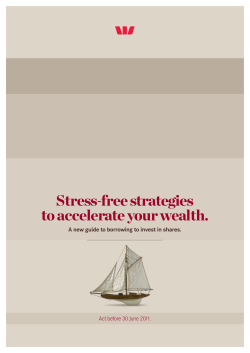 Stress-free strategies to accelerate your wealth.