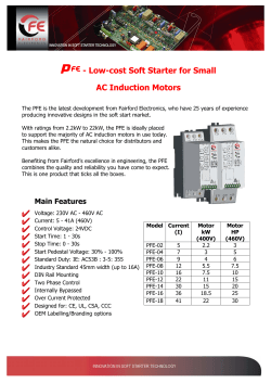 - Low-cost Soft Starter for Small AC Induction Motors