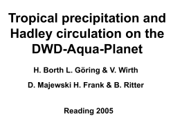 Strukturierte Turbulenz in Atmosph&auml;re und Ozean