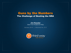 Guns by the Numbers - Jim Kessler