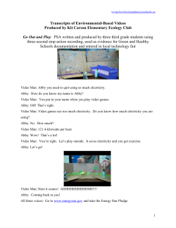 Publication Model: Elementary Science