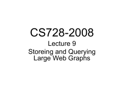 CS276A Text Information Retrieval, Mining, and Exploitation