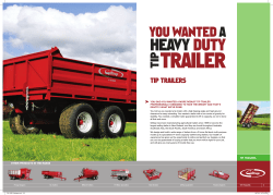 Tip Trailer brochure