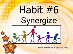 The Seven Habits of Highly Effective People