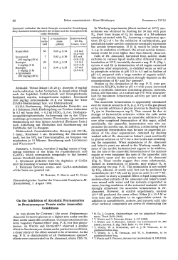 On the inhibition of alcoholic fermentation in <Emphasis Type="Italic