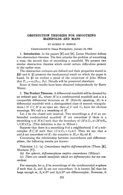 OBSTRUCTION THEORIES FOR SMOOTHING MANIFOLDS AND