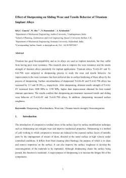 Effect of shotpeening on sliding wear and tensile behavior of