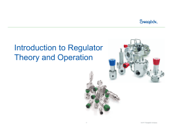 Introduction to Regulator Theory and Operation
