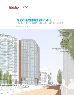 88 north washington street hotel application for article 80e small