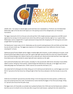 LOGAN, Utah - Four players in double