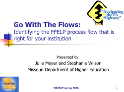 Go With The Flows