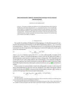 Preconditioning Orbital Minimization Method for Planewave