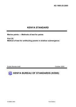 kenya standard