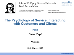 Dimensions of Emotion Work