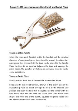 Draper 31096 Interchangeable Hole Punch and