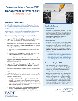 Management Referral Packet