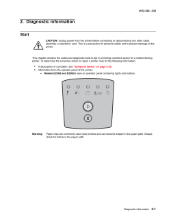 Monochrome Laser Printer Service Manual