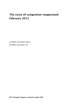 The costs of congestion reappraised