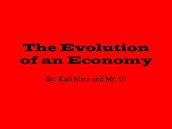 The Evolution of an Economy